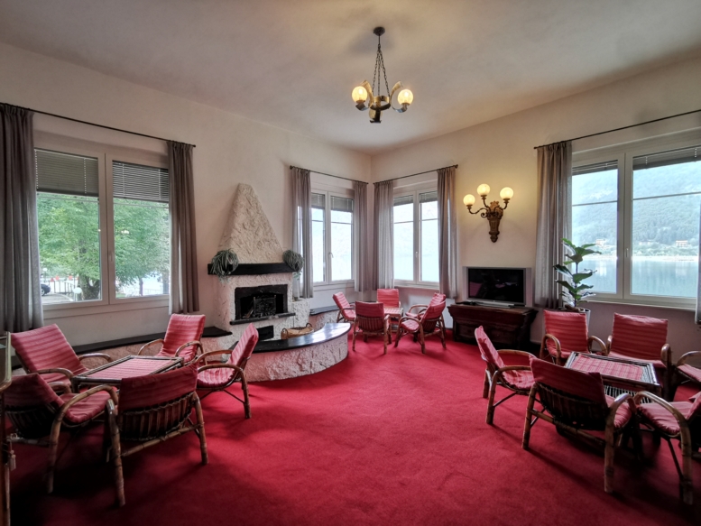 sala caminetto